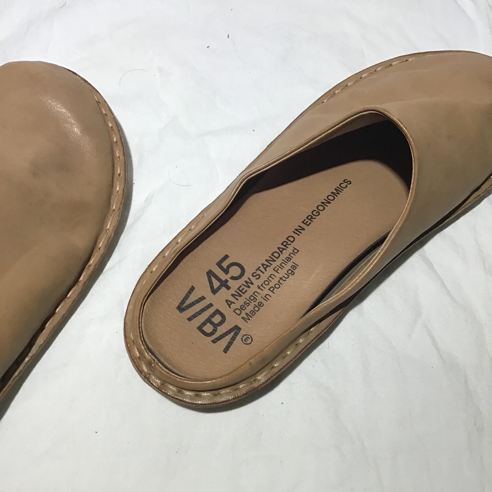 VIBA ROMA Leather Fawn Tan Unisex Men’s Size 12